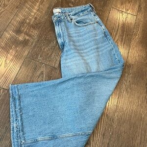 Abercrombie & Fitch Blue Cropped Jeans